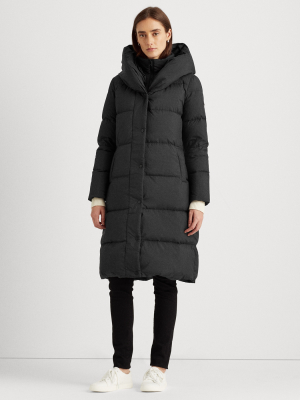 Oversize-collar Down Coat