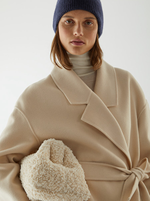 Oversized Cashmere Hat