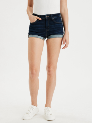 Ae Ne(x)t Level High-waisted Denim Short Short