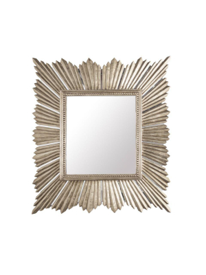 Raymond Silver Leaf Mirror