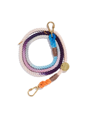 Lois Ombre Adjustable Rope Dog Leash