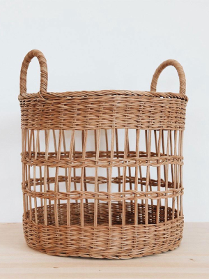 Libby Rattan Basket