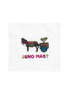 August Morgan Uno Mas Cocktail Napkins Set Of 4