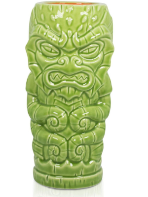 Beeline Creative Geeki Tikis Green Kraken Fantasy Mug | Ceramic Tiki Style Cup | Holds 17 Ounces