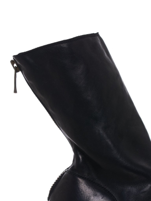 988 Soft Horse Leather Boots (988-soft-horse-fg-black)