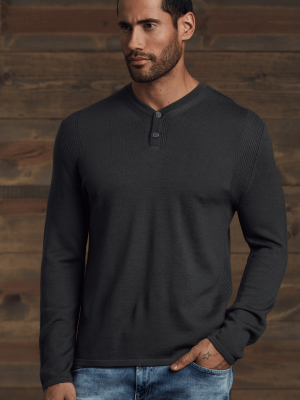 Zane  Two Button Henley