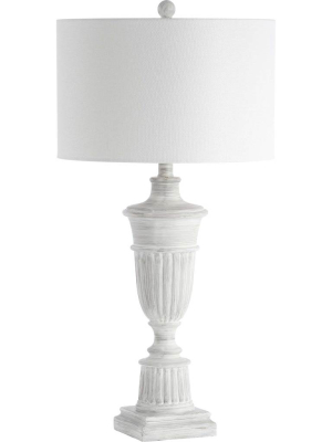 Kyle Table Lamp White Wash (set Of 2)