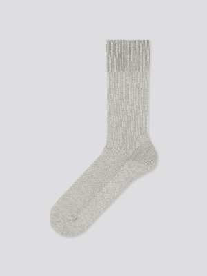 Men Supima© Cotton Pique Socks