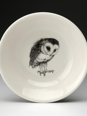 Laura Zindel Sauce Bowl - Barn Owl