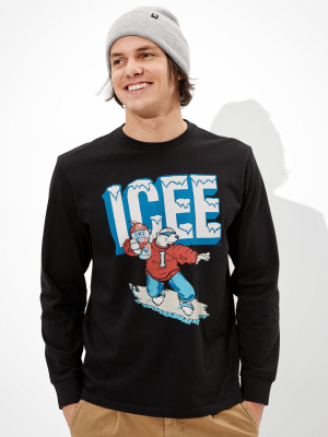 Tailgate Men's Icee Long Sleeve Graphic T-shirt