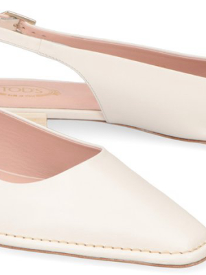 Tod's Slingback Pointed-toe Flats