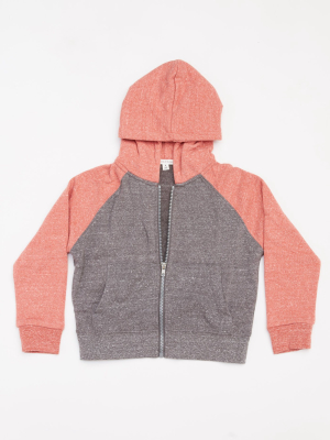 Pacific Colorblock Zip Hoodie