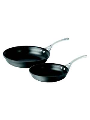 Calphalon Contemporary 10 And 12 Inch Non-stick Dishwasher Safe Omelette Frying Pan Combo Set