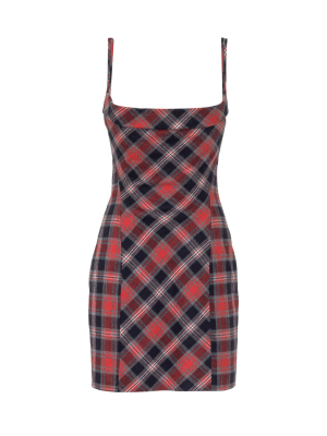 Dsquared2 Tartan Check Mini Dress