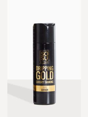 Sosu Dripping Gold Luxury Dark Tan Lotion