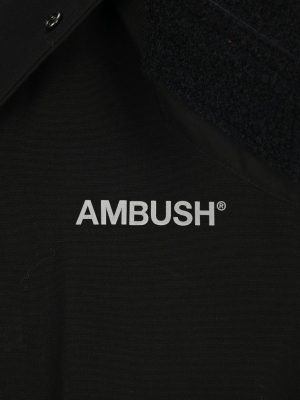 Ambush Logo Hooded Coat