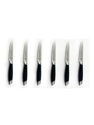 Berghoff Geminis 12" Stainless Steel Steak Knife, Set Of 6