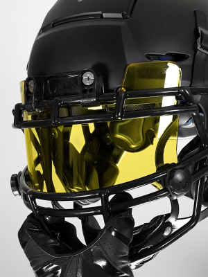 Hue Yellow Helmet Eye-shield Visor