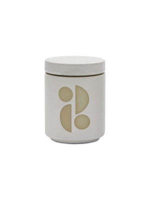 Abstract Shapes Planter Candle - Tobacco Flower