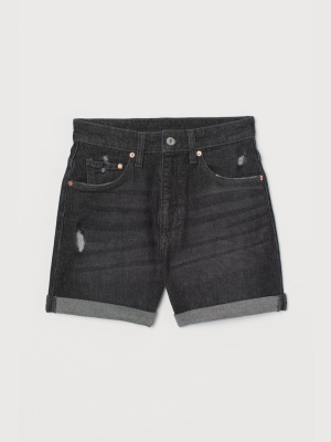 Mom Ultra High Denim Shorts