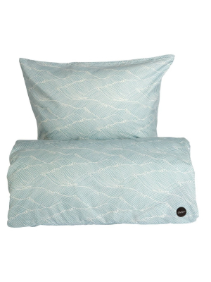 Baby Poipoi Bedding In Dusty Aqua