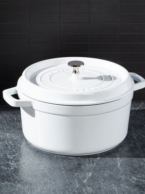 Staub ® 5.5-qt White Cocotte