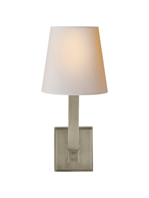 Square Tube Single Sconce In Various Colors