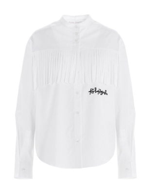 Palm Angels Fringe-detailed Shirt