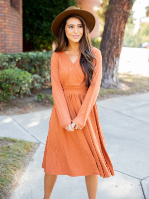 The Isla Dress - Orange