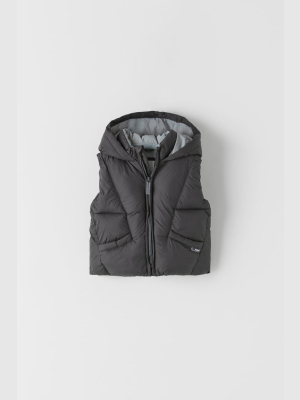 Nylon Puffer Vest