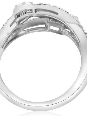 Pompeii3 7/8ct Diamond Multi Right Hand Ring 14k White Gold