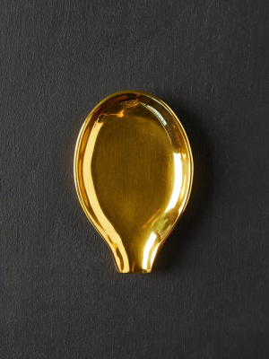 Brass Spoon Rest