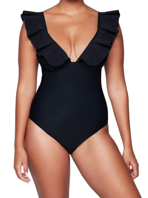 Gabriella One Piece - Black