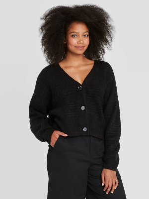 Women's Puff Button-front Cardigan - Prologue™