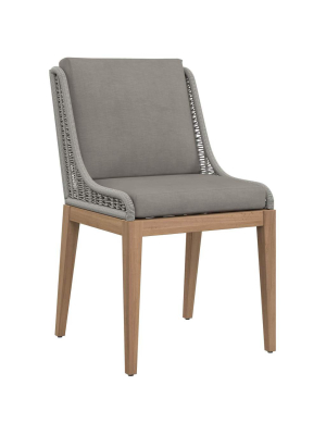 Sorrento Outdoor Dining Chair, Palazzo Taupe, Set Of 2