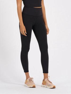 Rib Studio Legging | Black