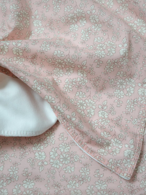 Blanket Made With Liberty Fabric Capel Pink