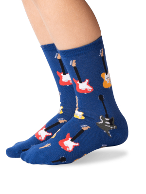 Kid's Guitars Crew Socks