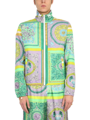 Versace Barocco Zipped Jacket