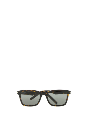 Saint Laurent Eyewear Embossed Logo Sunglasses