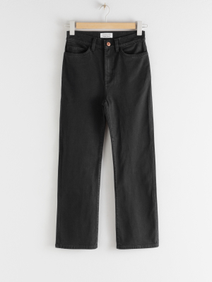 Straight Fit Stretch Jeans