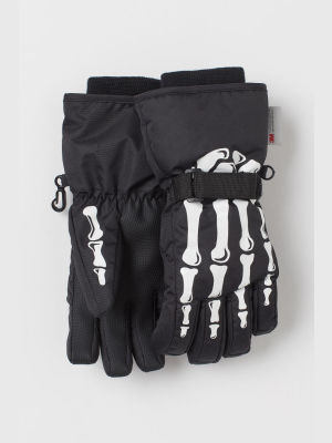 Water-repellent Ski Gloves