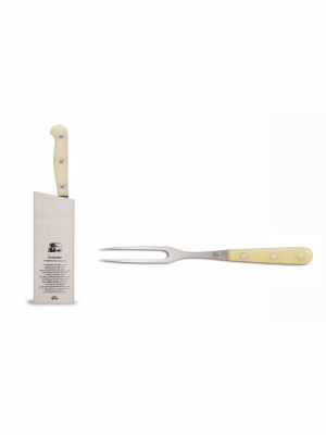 Coltello Carving Fork - White Lucite