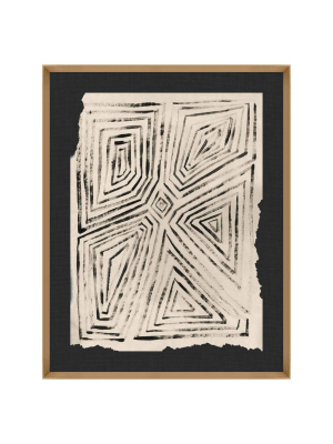 Tribal Pattern Iv Framed