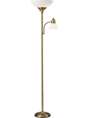 Glostrup Combo Torchiere Brass