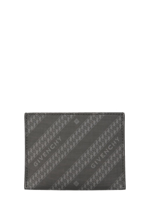 Givenchy Chain Logo Print Cardholder