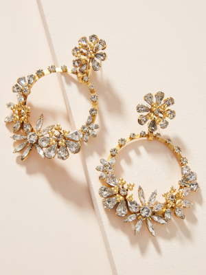 Elizabeth Cole Vera Hoop Earrings