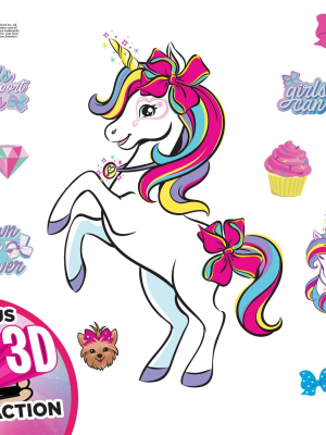 Jojo Siwa Unicorn Wall Decal