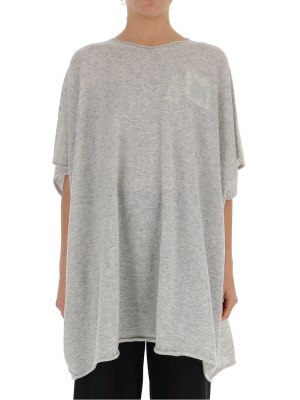 The Row Cafty Knit Oversize Top