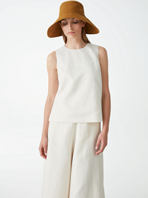 Organic Cotton Asymmetric Sun Hat